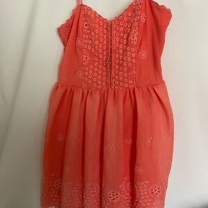 BEAUTIFUL Peach summer tunic, the brand is City Triangles - Size 7 - Used